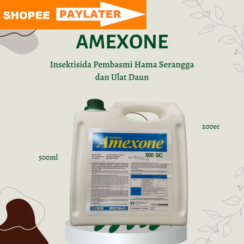 Perangkat Dapur amexone herbisida