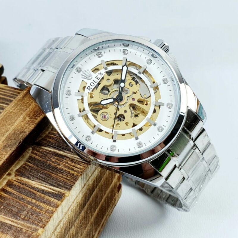 Jam tangan Pria Wanita Rolex/Jam tangan elegant/Jam tangan mewah/Jam tangan original/terlaris