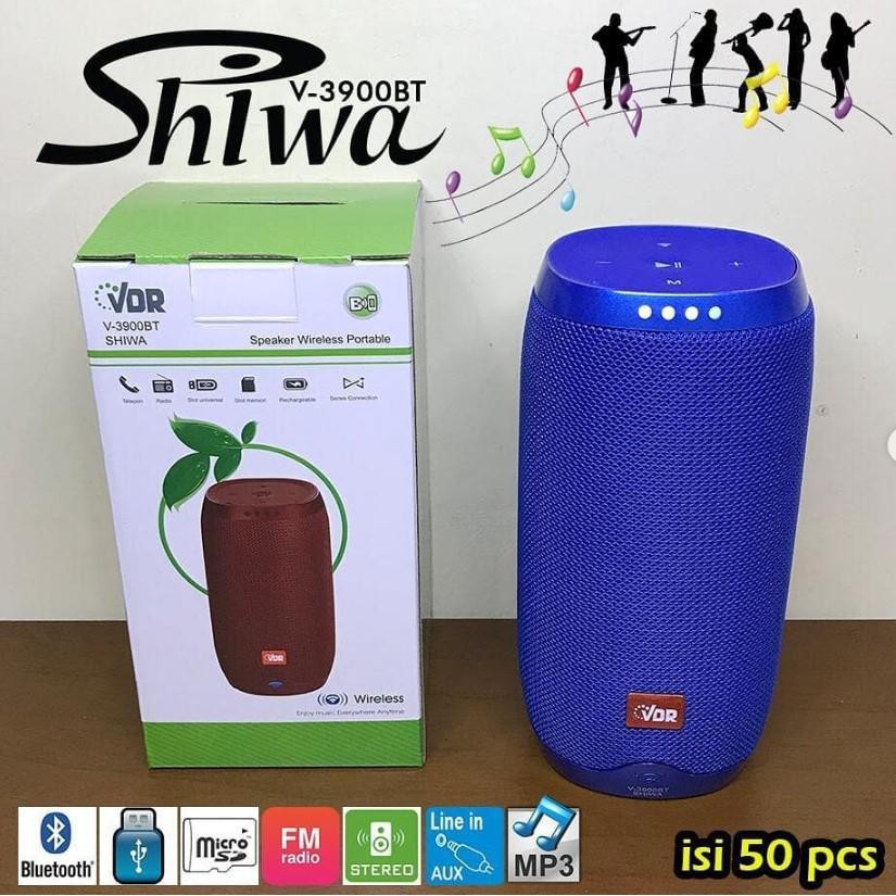Jual  Speaker Digital VDR V-3900BT-Shiwa Bluetooth, USB, TF, MP3, FM Murah