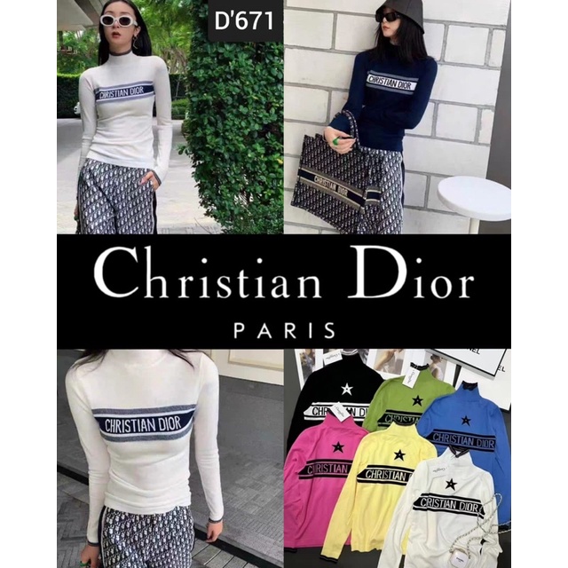 sweater rajut dior / christian dior