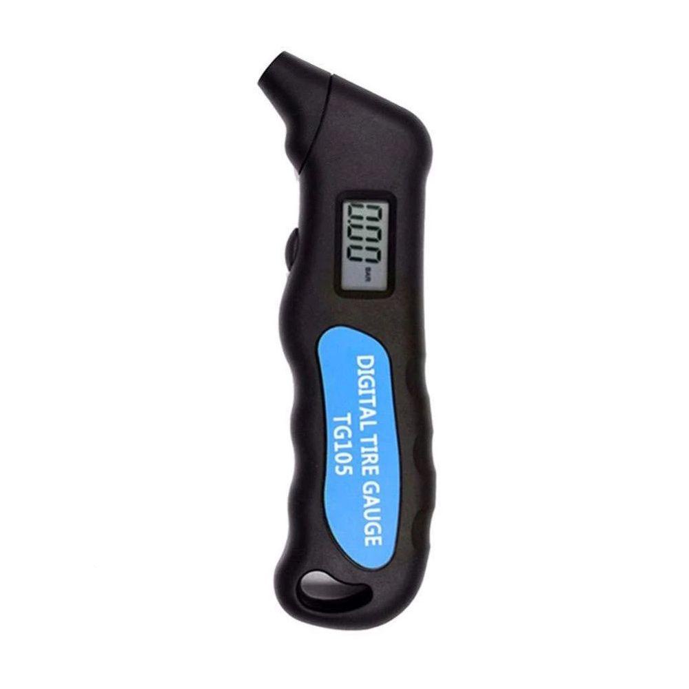 Solighter Alat Pengukur Ban Digital TG105 LCD Display Untuk Manometer Mobil Truk Motor Sepeda