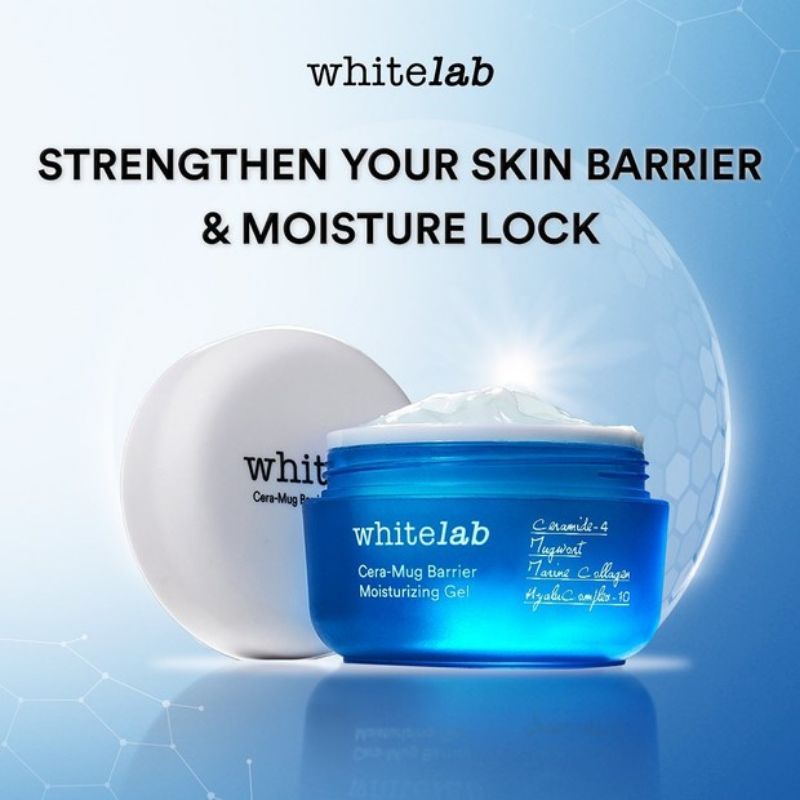 whitelab cera-mug barrier moisturizing gel 20gr