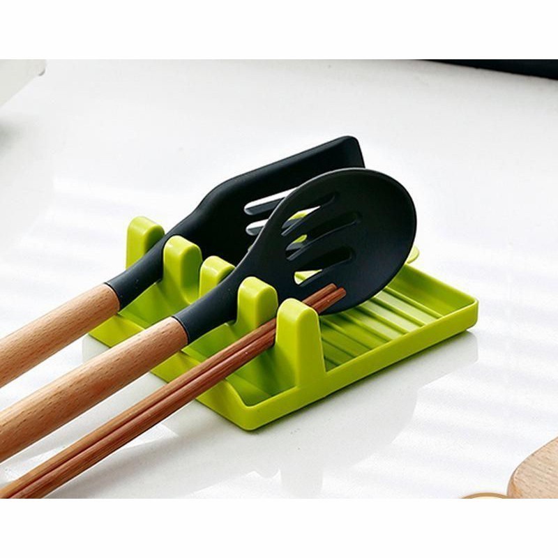 Tempat TATAKAN Alas Sutil Spatula Holder Tutup Panci Peralatan Masak  - perlengkapan Dapur