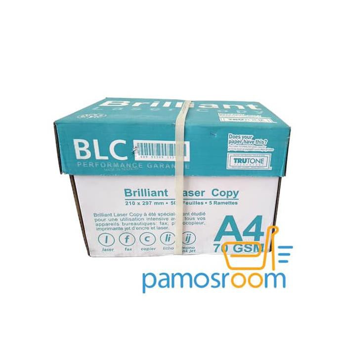 

Kertas Print & Fotocopy A4 Bcl Briliant Laser Copy 1 Dus Isi 5 Pack Juara