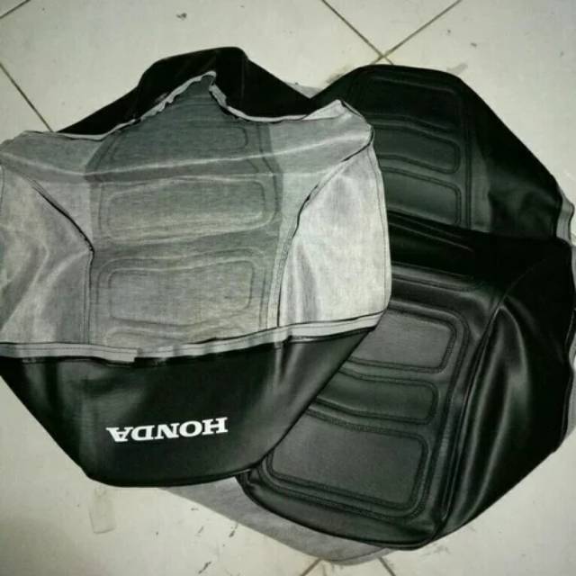 Cover jok kulit jok krakap jok CB Glatik CB 100 CB kecil