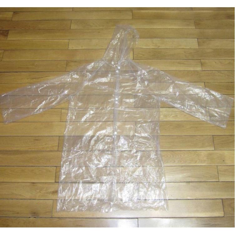 Jas Hujan Portable Filament Thick Section Raincoat with Button TRSP