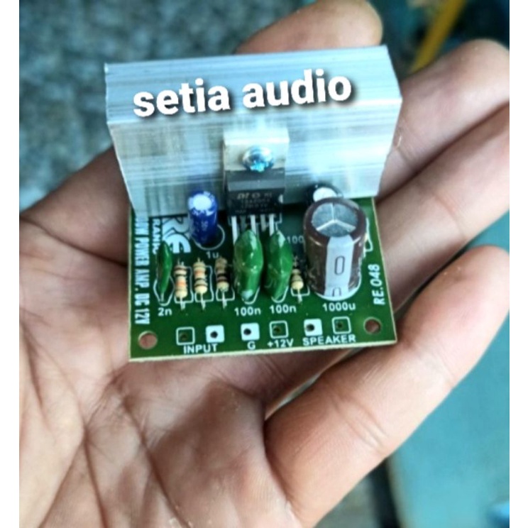 kit power amplifier tda 2003 mono