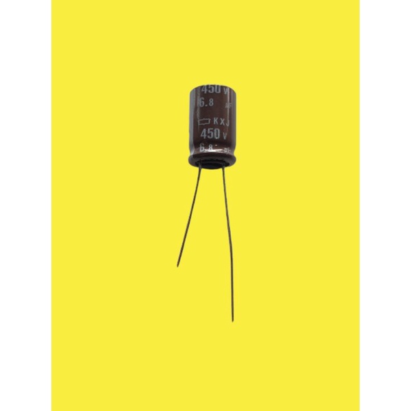 Capacitor Kapasitor Elco Elko 6.8uf 450v 6.8 uf 450 v