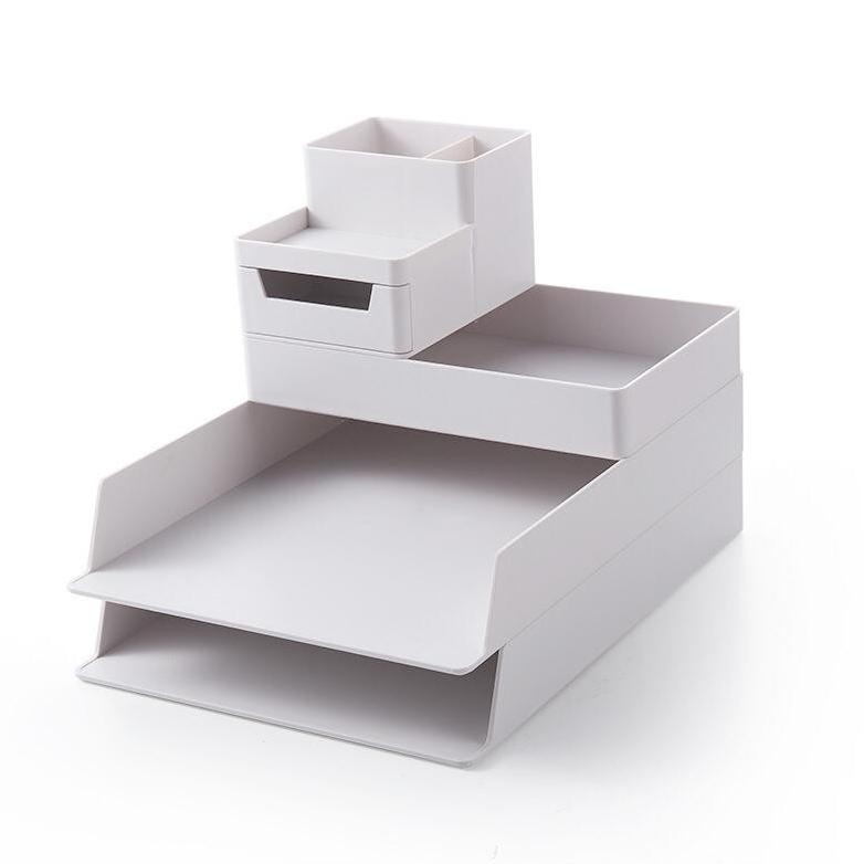 

[KODE PRODUK DFT9I6982] Desktop Organiser Dokumen Kantor Tray