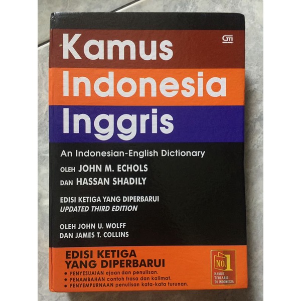 kamus Indonesia Inggris John echols