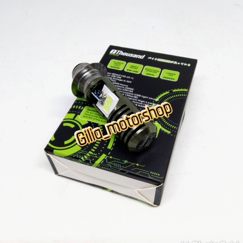 Lampu LED Depan 2 Sisi 1Thousand Original 16 Watt AC &amp; DC Universal Matic Bebek