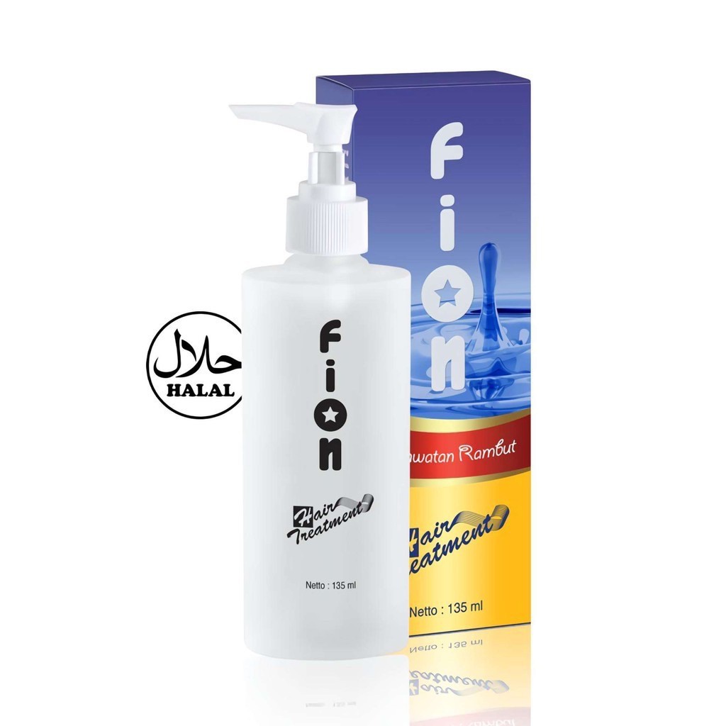 FION Hair Treatment Serum Perawatan Rambut 135ml Vitamin BPOM Halal Pelebat Rambut Original Ori