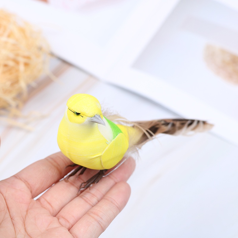 1pc Ornamen Dekorasi Taman Rumah Sarang Burung Artificial