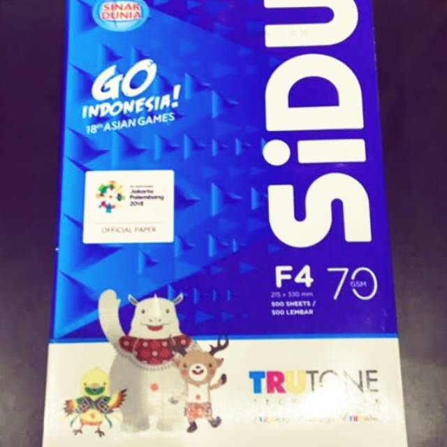 

Hvs sidu f4 70grm harga rp.47.000/rim,