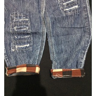 Celana Panjang Ripped Jeans/Washed Jeans Kekinian 0-2 Tahun LC