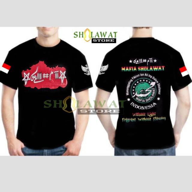 Kaos Mafia Sholawat Mafish Shopee Indonesia