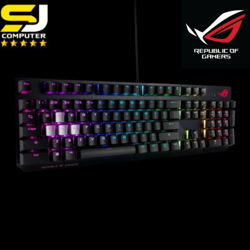 KEYBOARD ASUS ROG Strix Scope RGB wired mechanical gaming keyboard