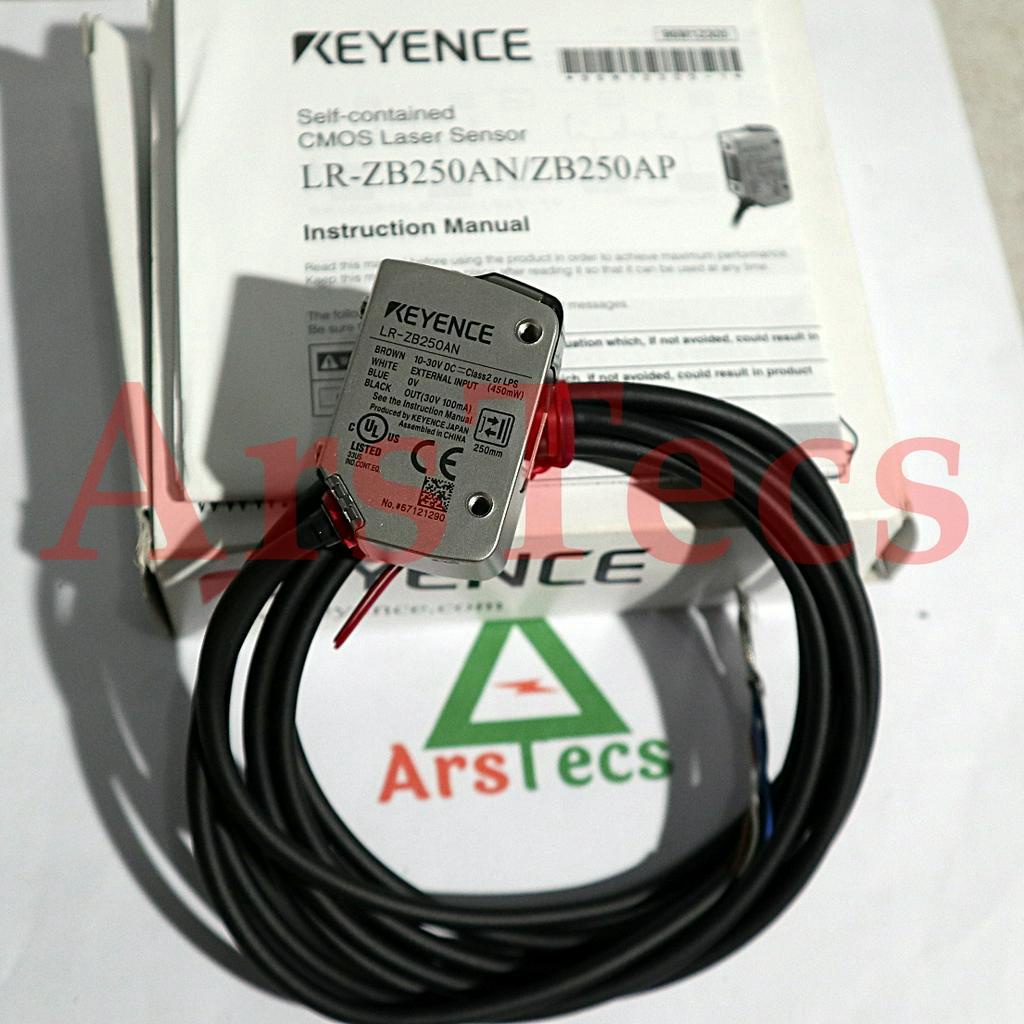 Keyence LR-ZB250AN CMOS Laser sensor...NPN out put dngn jarak 250mm