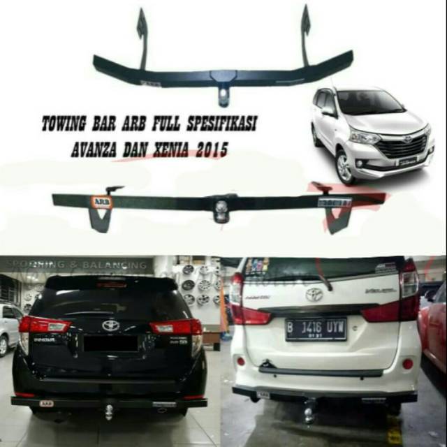 Towing bar arb new avanza new xenia towing belakang arb new avanza new xenia