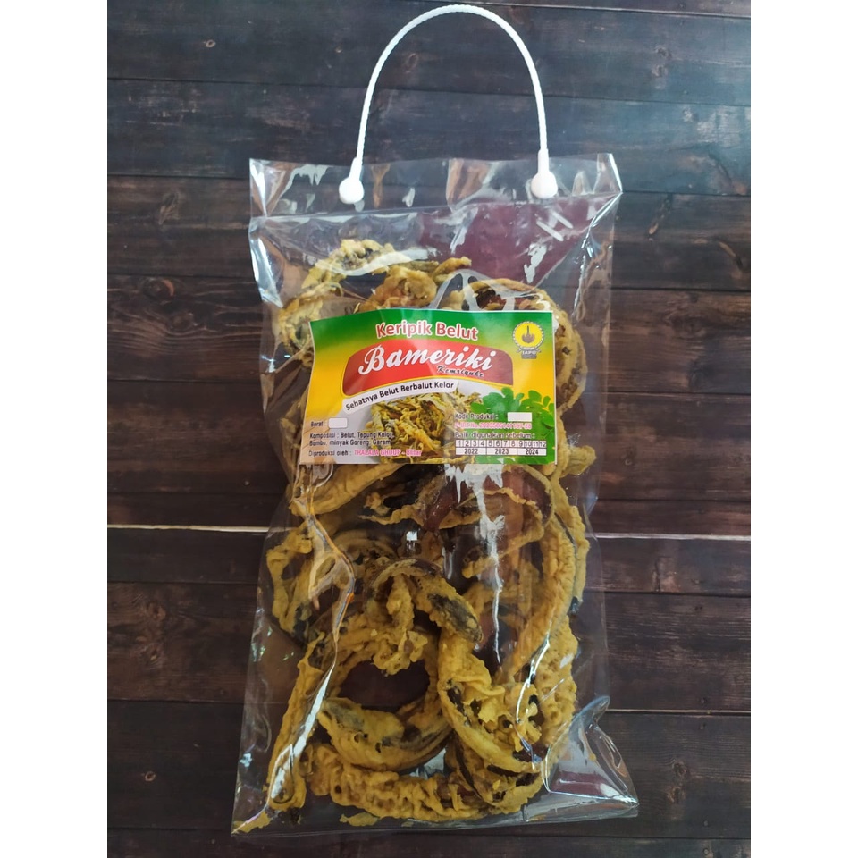 

Nasionalism Keripik belut keripik welut kerupuk belut camilan belut bergizi 125 gr