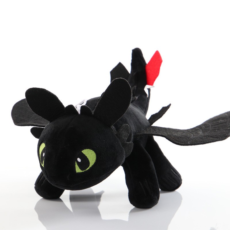 Mainan Boneka Plush How To Train Your Dragon Ukuran 20-50CM Untuk Hadiah Anak