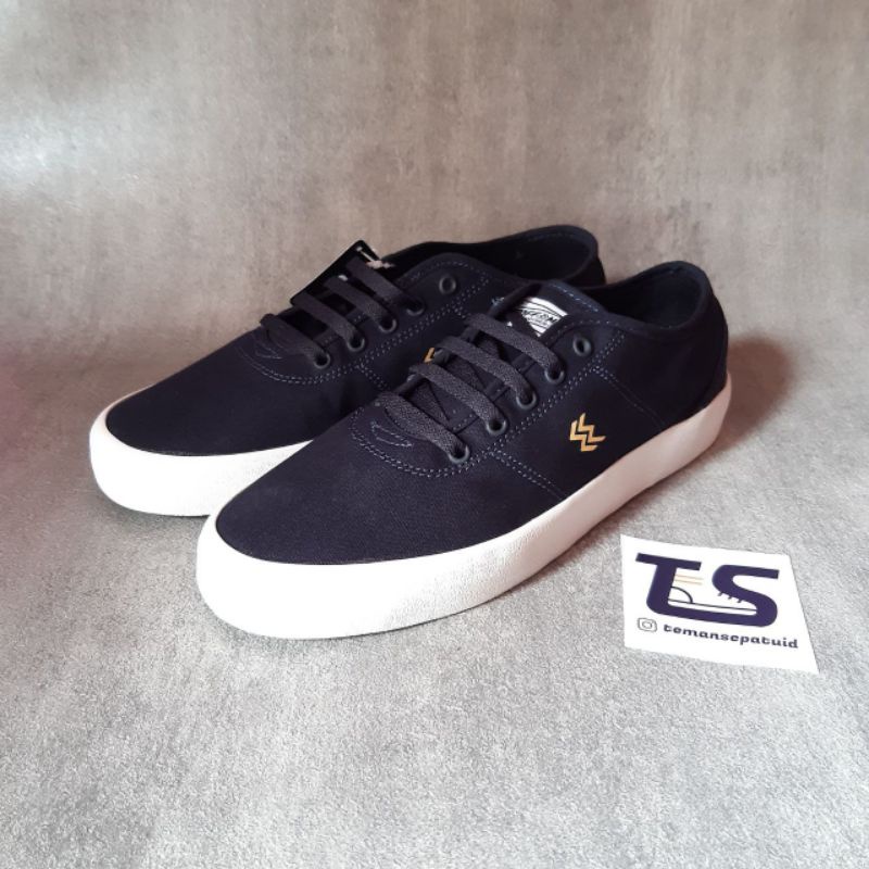Geoff Max Ethan Navy White / Putih - Sepatu Sneakers Sekolah Casual