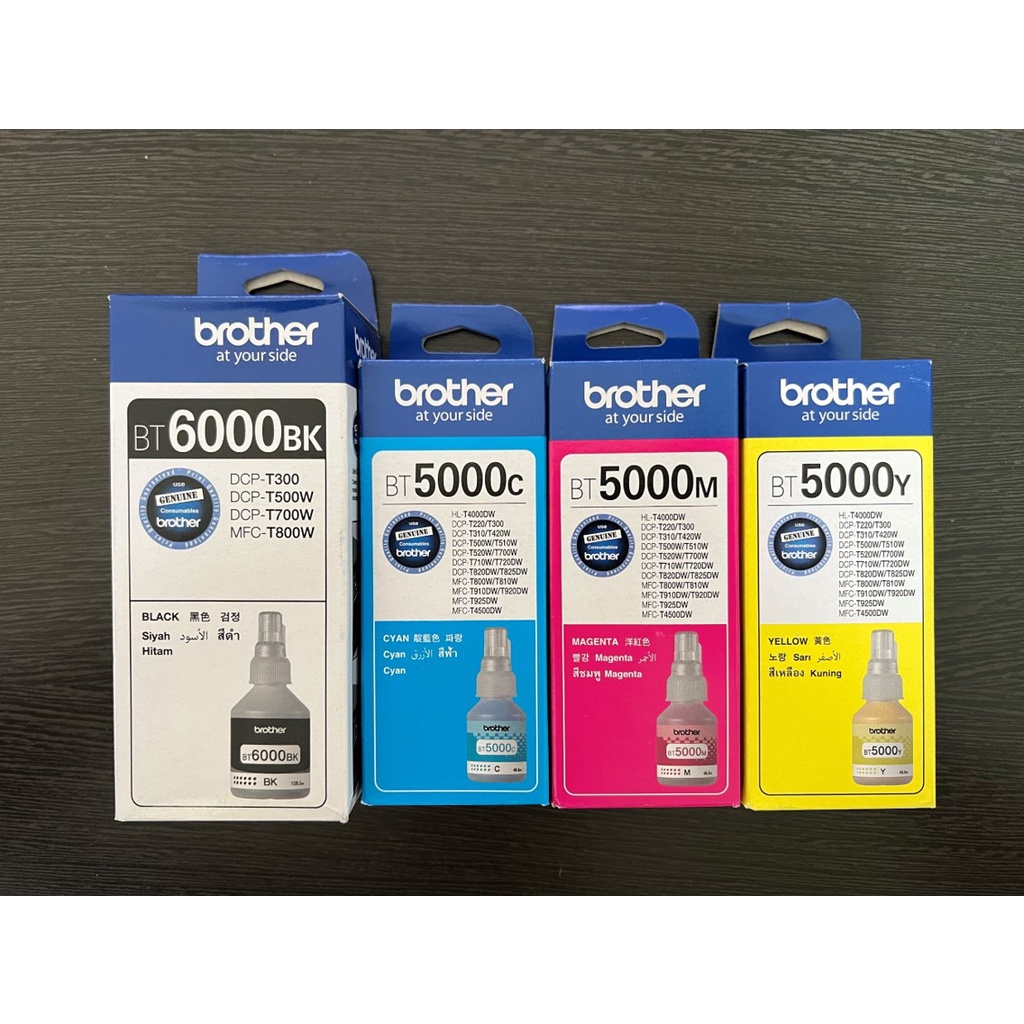 Tinta Brother BT6000BK BT 6000 Black Original