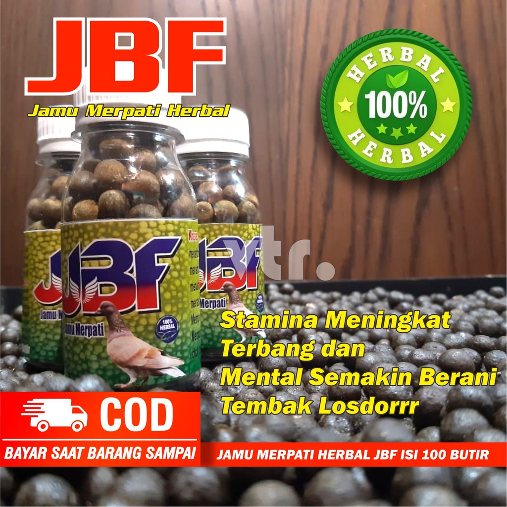 JAMU MERPATI GIRING KERAS 100 BUTIR / JAMU MERPATI KOLONG / JAMU MERPATI BALAP / JBF 100 BUTIR