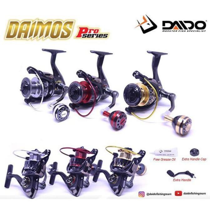 Star Reel Daido Daimos Pro Series 3000 Asli Carbon Body Limited Edition - Red Promo