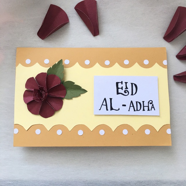 

Kartu Idul Adha murah / pop up card / kartu eid al-adha / kartu lebaran unik