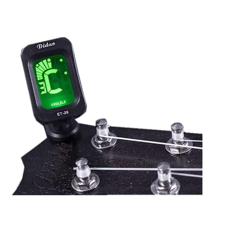 Tuner Guitar Diduo ET-20 Clip-on Tuning for Gitar, Bass, Ukulele