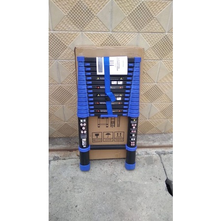 Tangga Telescopic 4.4m AMG biru