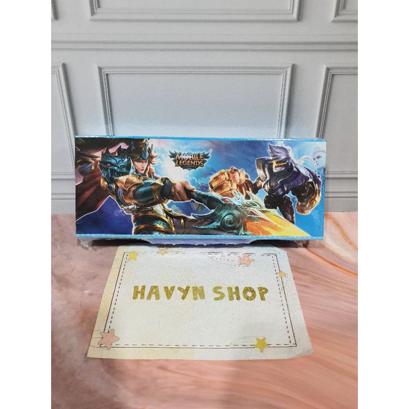 kotak pensil dus ada bisa kunci password KODE ukuran MINI 1tingkat-Mobile Legend kodeMI