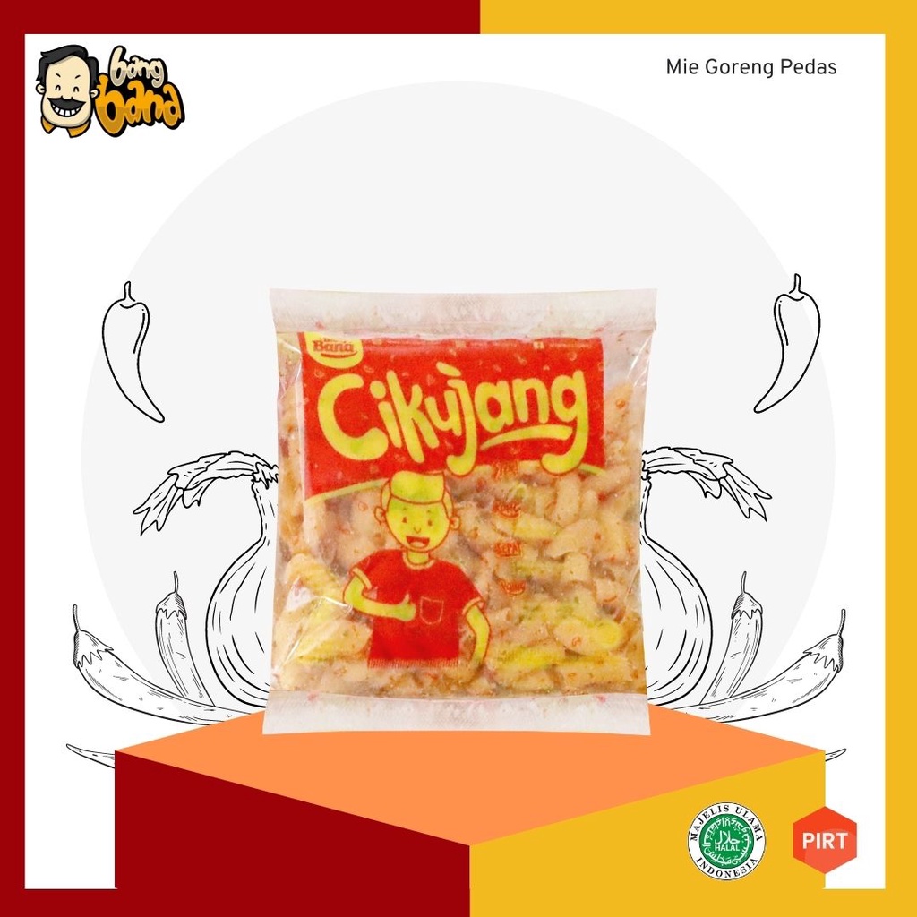 Makaroni Bantet / Makaroni Pedas Pipa Snack Cikujang Macaroni 40gr