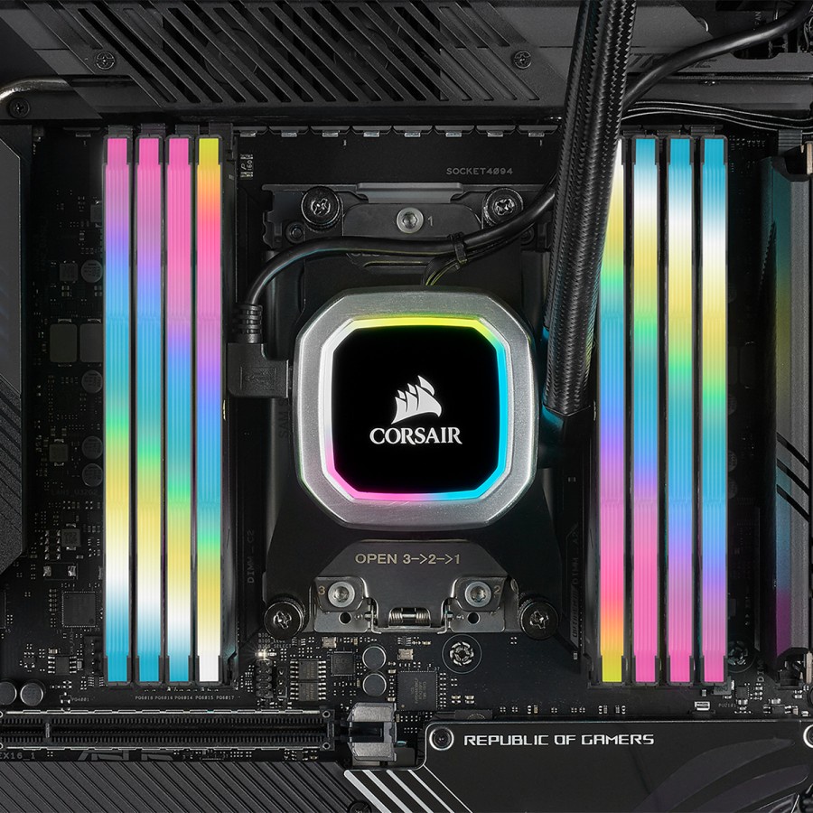 VENGEANCE RGB PRO SL 32GB (2x16GB) DDR4 3600MHz C16 CMH32GX4M2Z3600C18