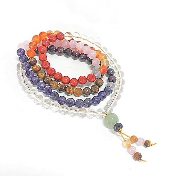 Tasbih Buddha 108 - 7 Cakra Kode: Cq P8677