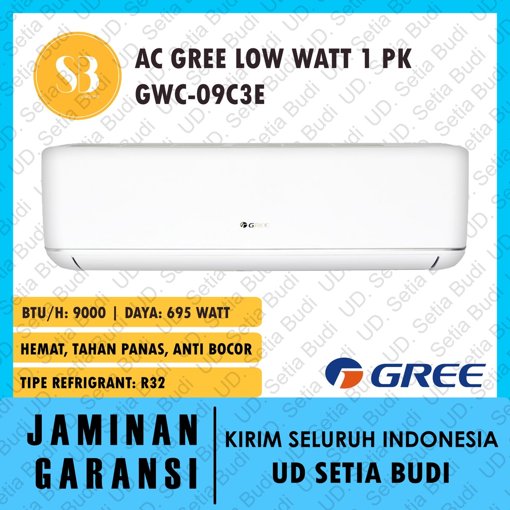 AC GREE Low Watt 09C3E 1 PK