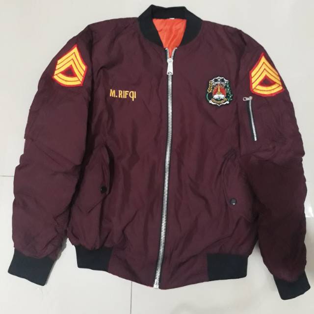 JAKET AKADEMI KEPOLISIAN CUSTOM BEBAS DESIGN JAKET AKPOL JAKET APARAT JAKET POLISI JAKET BOMBER AKPO