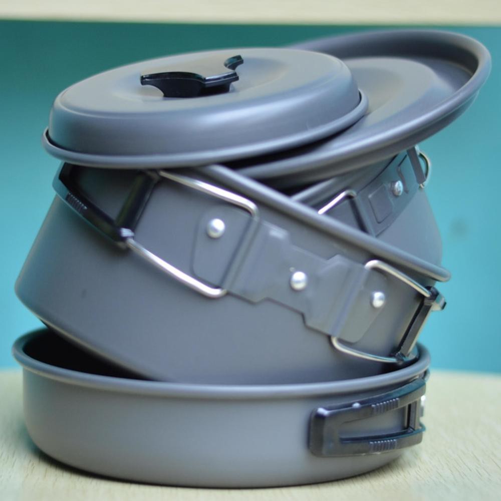 Unik LARIS Cooking set Nesting alat masak gunung outdoor camping Limited