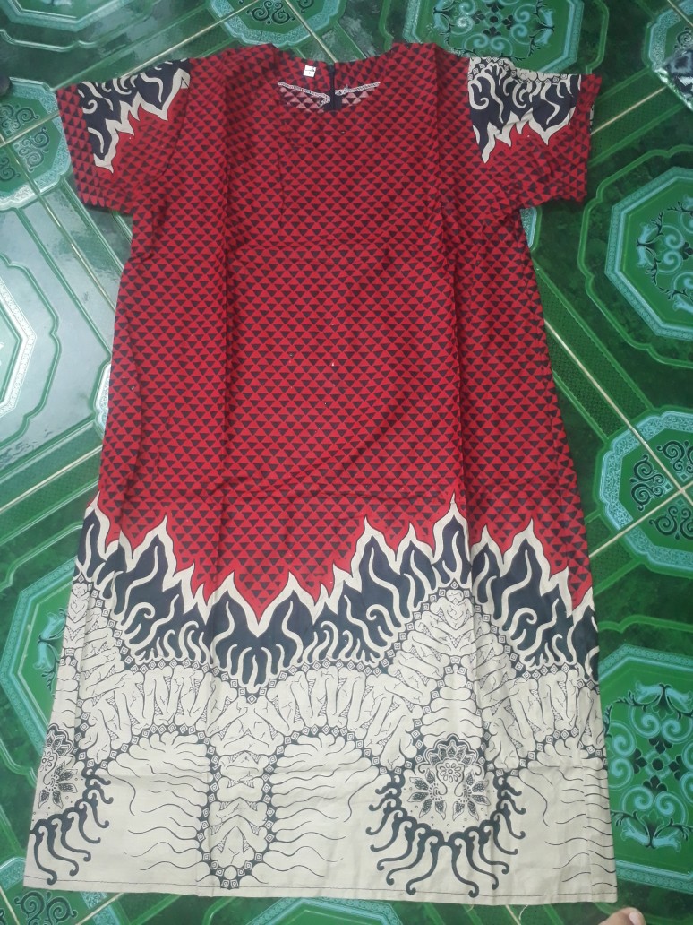 Maura Couple - Sania Ruffle Batik Couple Ori Ndoro Jowi Dnt Couple Batik Dress Batik Keluarga