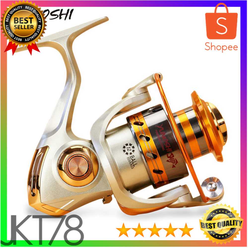 YUMOSHI REELSKING EF3000 Reel Pancing Spinning 12 Ball Bearing