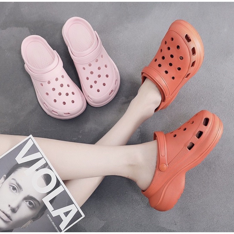 Wedges 6002 wanita import accessories dan sendal dijual terpisah