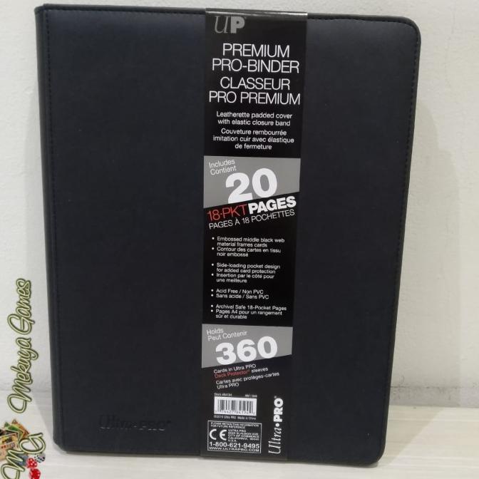 

Premium 9-Pocket PRO-Binder Album 360 Kartu Pokemon Magic KPOP Sport