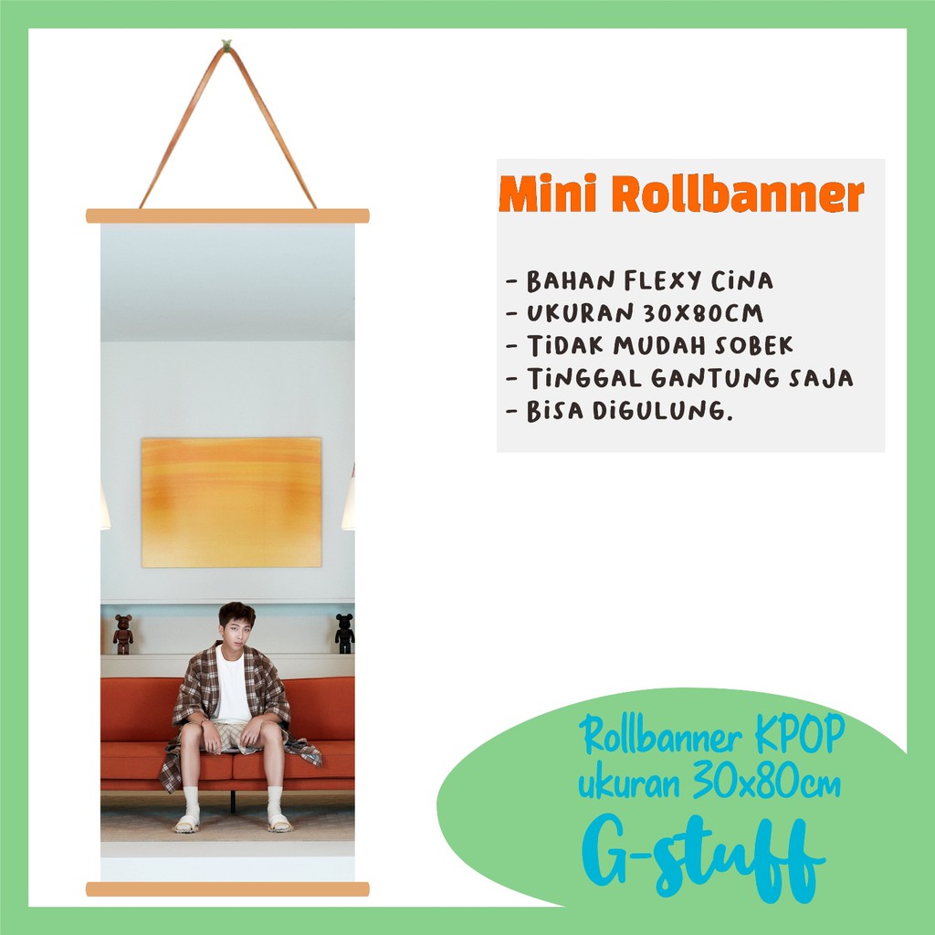 Mini Roll Banner Rapmon BTS