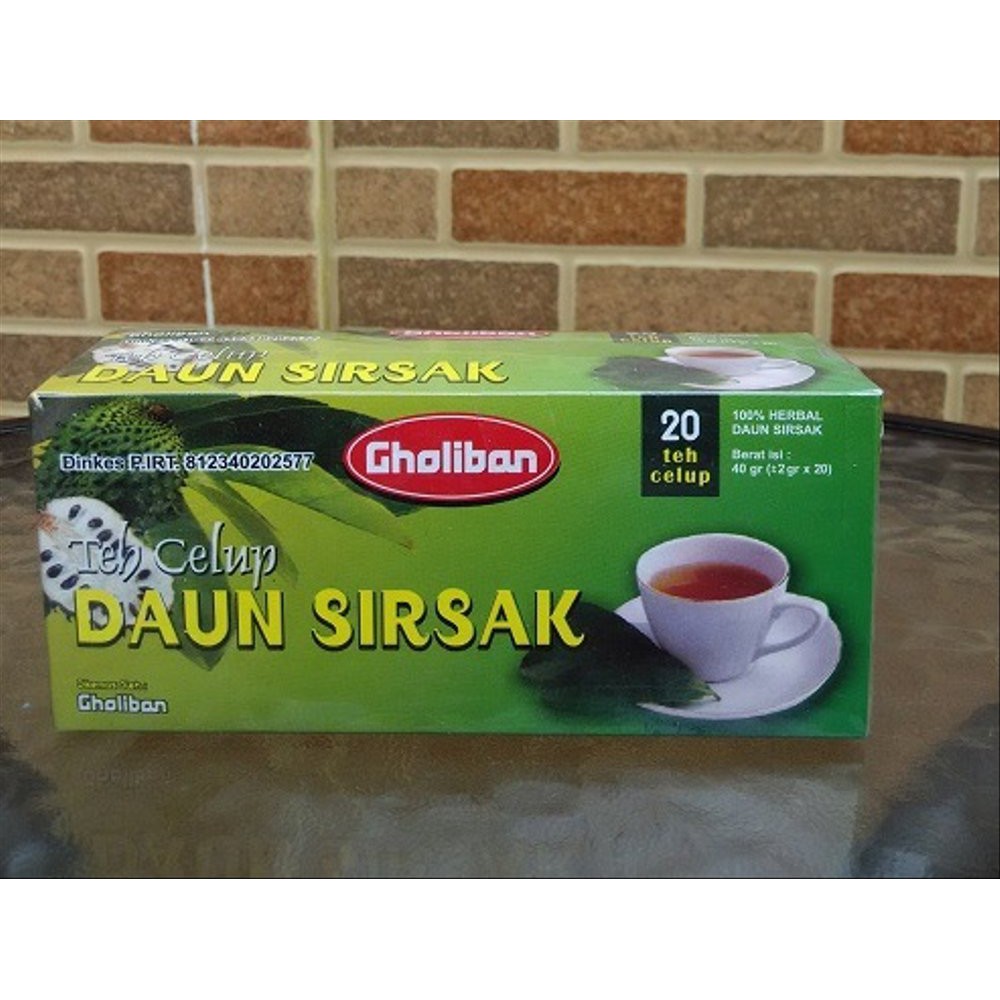 

Teh Celup Daun Sirsak Gholiban DIJAMIN ASLI DAN ORIGINAL