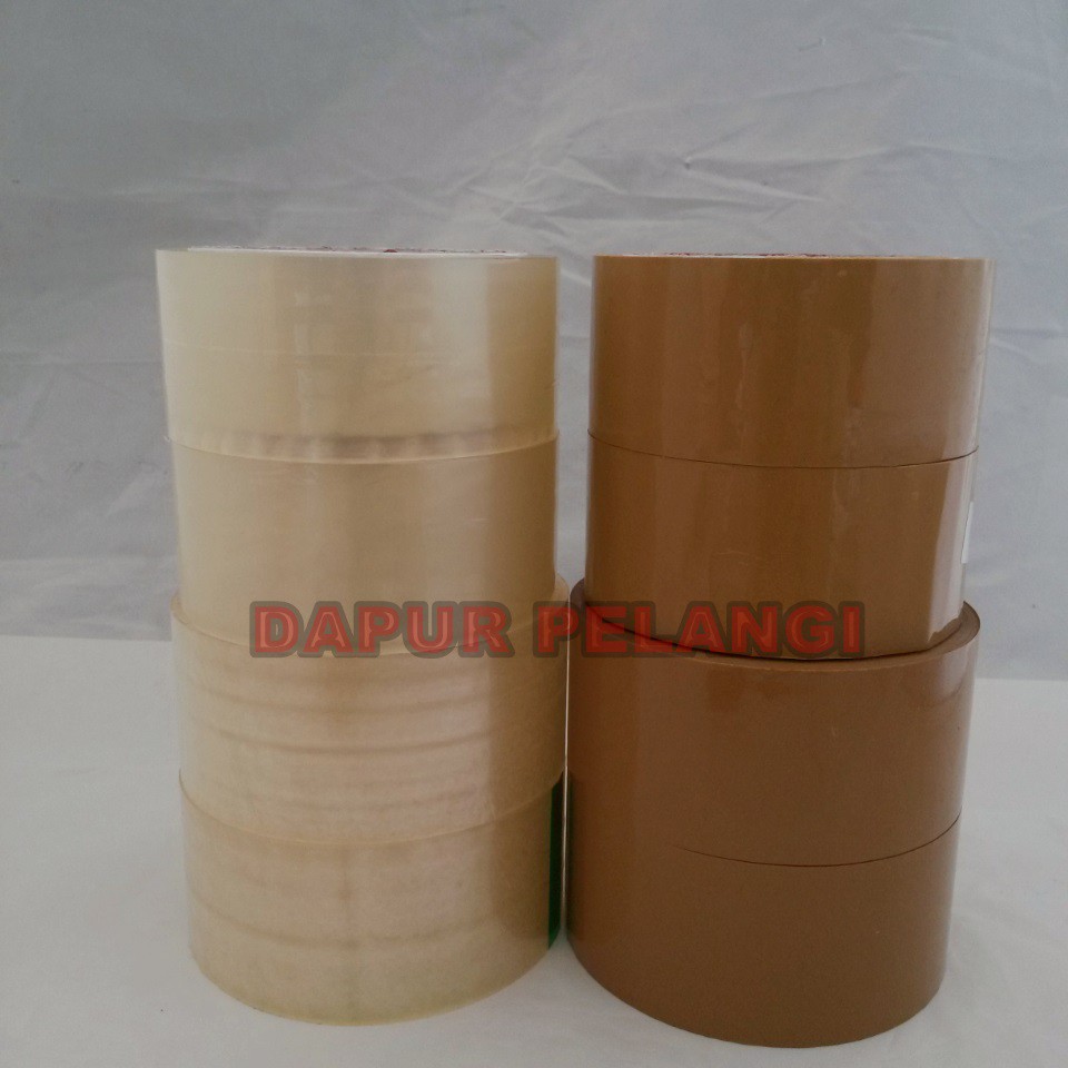 

Lakban Bening & Coklat United 60yard