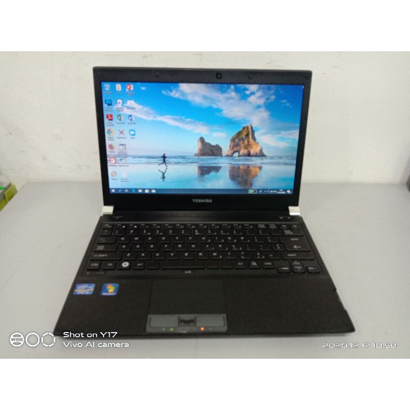 leptop TOSHIBA Dynabook R732 core i5 camera barang mulus bergaransi
