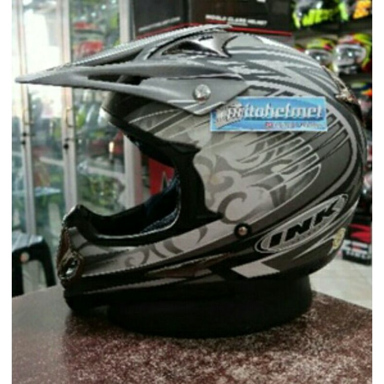 

helm cross ink baru 100% terbaik kuat tidak mudah pecah,