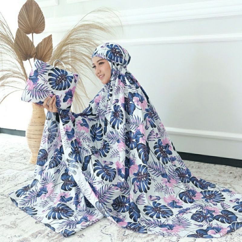 MUKENA JANDA BOLONG SOLO DEWASA RAYON GROSIR MOTIF  MUKENA TRAVELING MURAH FREE TAS