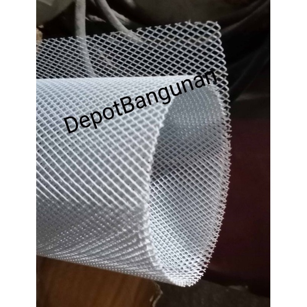 RAM KAWAT PARABOLA PUTIH @ PER 1 METER